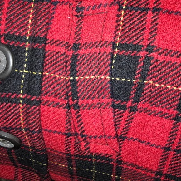 Merona plaid medium jacket Buffalo plaid warm cozy coat jacket jacket coat - Picture 11 of 13